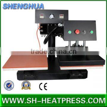 2017best Cheap Shaking Head Two Stations Printing Machine photo-4