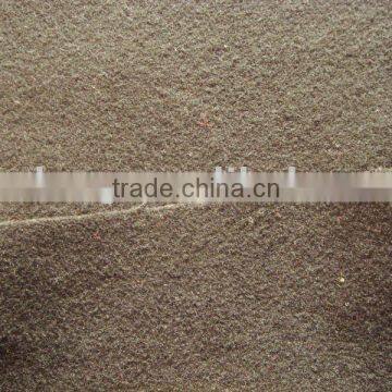 Cut velvet-woolen fabric