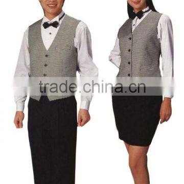 comfortable hotel uniform for waiter