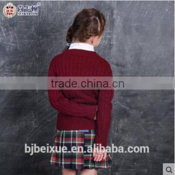 2016 High Quality All Grades England School Uniform New Patterns Design School Girl Costume photo-3
