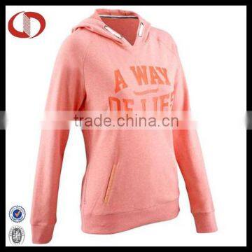 Womenwholesale new style prined hoodie with pocket