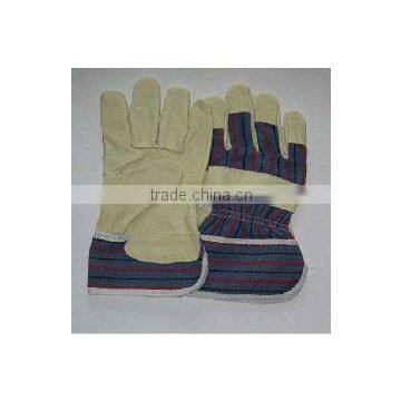 leather safety gloves 10.5" AB class/cowhide leather glove /construction glove/safety glove/any coclor