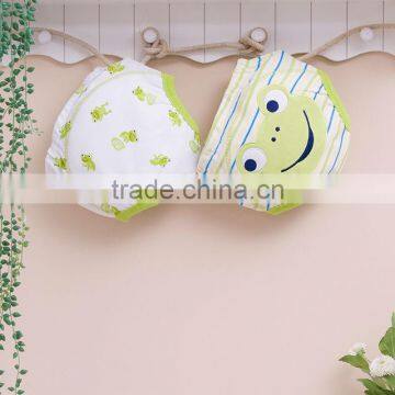 mom and bab 2013 baby clothes 100% cotton embroider training pants diaper