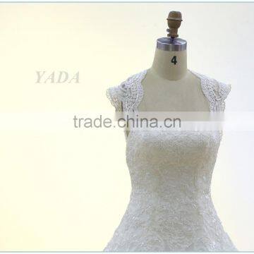 Backless Embroidery Lace Sweetheart Wedding Dress Bridal photo-2