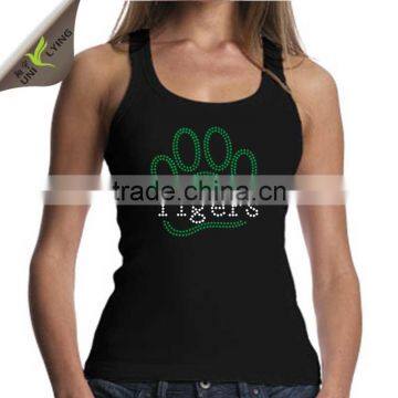 Custom Fitness Clothing Cotton Spandex Tank Top photo-2
