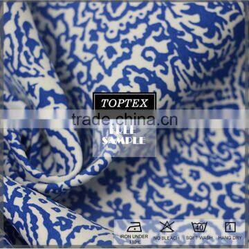 Cotton Spandex Rotary Screen Printed Twill Fabric photo-2
