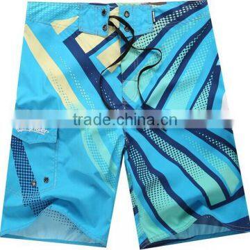 100% Polyester Poplin Men Swim Trunk Swimwear