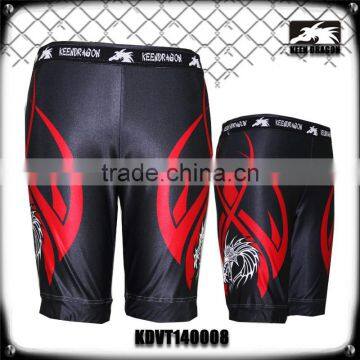 Sublimated Stretch MMA Vale Tudo Compression Lycra Shorts Vale Tudo Fight Shorts