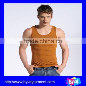 Wholesale Plain Gym Mens Tank Top in Bulk/Fashion Sexy Tank Top Men