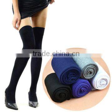 Over The Knee Socks Thigh High Cotton Stockings Thinner sock 3226#