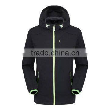 Instocked Softshell Jacket Waterproof Customizable Logo Inside Fleece Warm Wearing photo-2