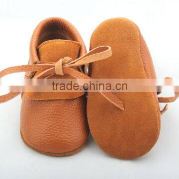 Genuine Leather Baby Shoes With Kids Shoes photo-4
