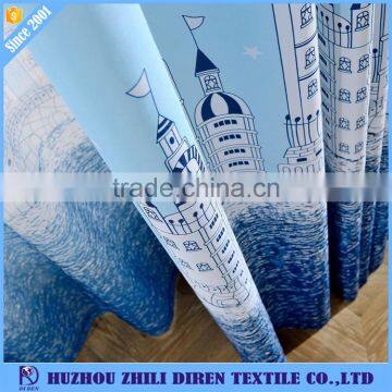 Mediterranean Style Drapes Marine Style Printed Curtains Fabric For Kid photo-6