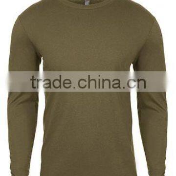 Next Level Apparel Men's Premium Fitted Long Sleeve Crew Shirt - Made From 100% Combed Cotton Jersey and Comes With Your Logo. photo-5