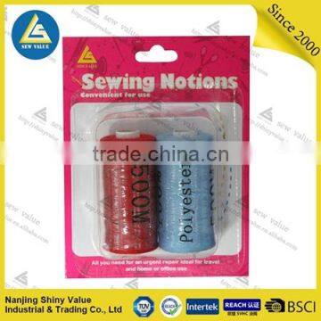 15pcs 40/2 500m 100%polyester Sewing Thread in Paper Tube photo-6