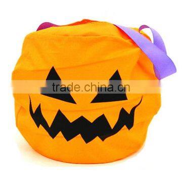 Halloween Decoration Kids Candy Tote Pumpkin Bag Halloween Buckets