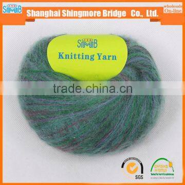 China Textile Yarn Supplier Hot Wholesale Oeko-tex Standard Quality Mohair Cone Yarns for Hand Knitting Mohair Yarn photo-5