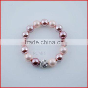 Imitation pearl bracelet