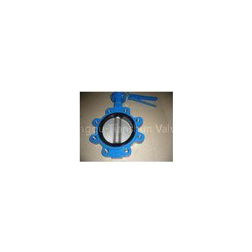 Stainless Steel Pneumatic Operated Butterfly Valve Metal Seated DIN / ANSI Flange