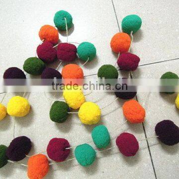 Excellent quality unique pompom for chart paper craft decoration