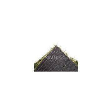 Landscape Synthetic Artificial Grass Four Colors U Shape Curly