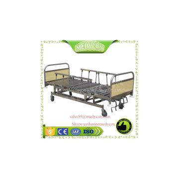 MDK-T5112L Stainless Steel Five function cheap modern hospital manual crank bed prices