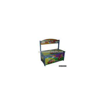 Car Series Wooden Storage Box with Bench Chair