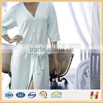 absorbent cotton manufacturing process cheap waffle bathrobe