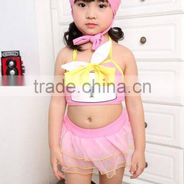 2015 new arrival lovely baby swimsuit kids swimsuit