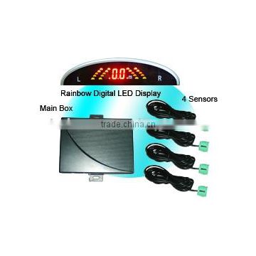 Rainbow LED Display Auto Sensor Parking Kit