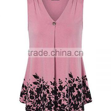 Women's Fair Trade Blank Distressed Lady Flow Blouse photo-2