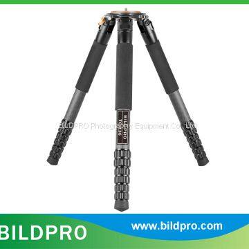 BIG Heavy Tripod Telescopic Stand Carbon Fiber Tripod For Camera Foot Spike 40KG