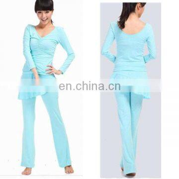 Ladies Fashion Long Sleeve Yoga Apparel