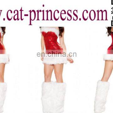 Christmas dance costume short sleeve christmas costumes