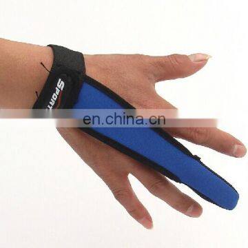 Fishing Finger Stall Protector Adjustable Elastic Single Finger Casting Glove