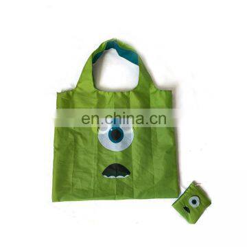 Cheap recycled custom printing foldable polyester shopping bag