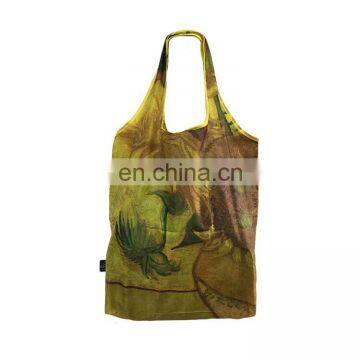 Carry easily portable shopping bag foldable polyester