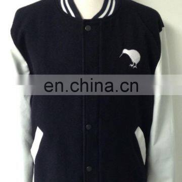 Cotton Fleece Varsity Jacket by Polar Garments