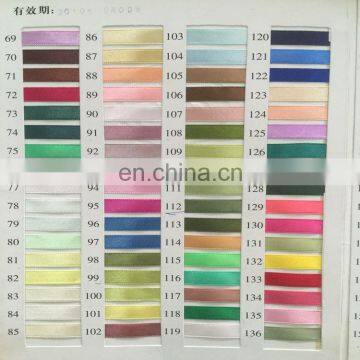 High quality zeal-x packing stock color satin ribbon color china