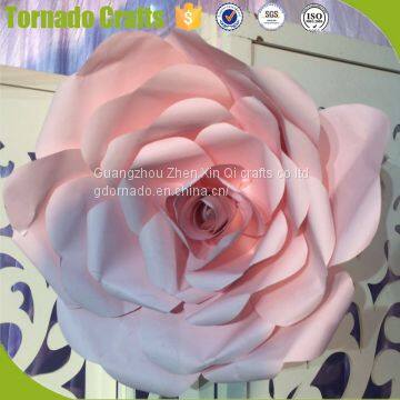 2017 Wholesale DIY 3D Handmade Colorful Card Paper Flowers For Decoration photo-2