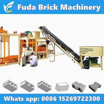 QT4-26C or QT4-25 Shengya Automatic Concrete Block Machine, Habiterra Block Production Line photo-3
