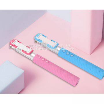 Новый поступление 2018 года. Автоматический телескопический алюминиевый селфи-палка с Bluetooth photo-3