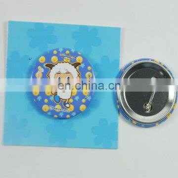 hot sale promotion gift metal button badge , Tin button badge