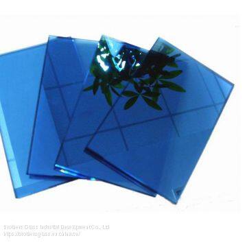 3mm~12mm Dark Blue Reflective Glass