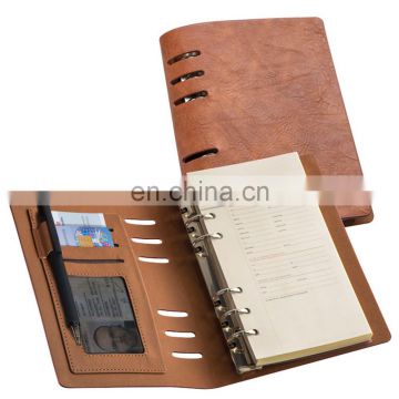 promotion office PU leather planner organizer notebook NOTEBO918