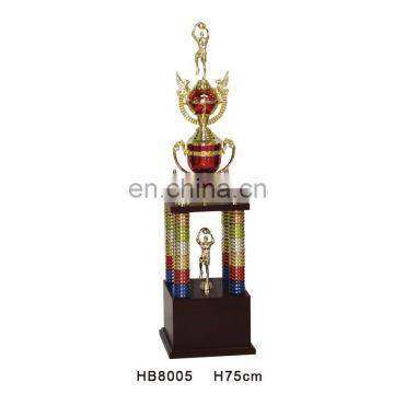 Fashionable New Design Wooden Trophy Columns for Souvenir Sport photo-4