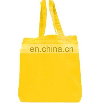 100% Eco Friendly Cotton Canvas Reusable Grocery Plain Tote Bags