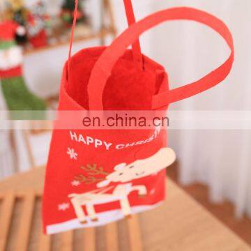 Christmas Gift Treat Bags Xmas Souvenir Felt Handbag for Christmas Decoration photo-5