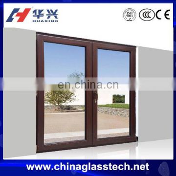 Size customized CE-approved national standard anti-aging impact resistant glass sliding reception window