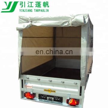 Heavy Duty waterproof  PVC coated tarp Trailer Cover